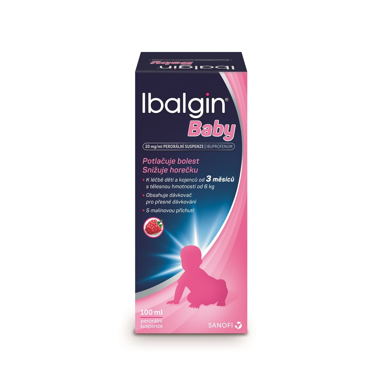 IBALGIN BABY 20MG/ML Perorální suspenze 100ML