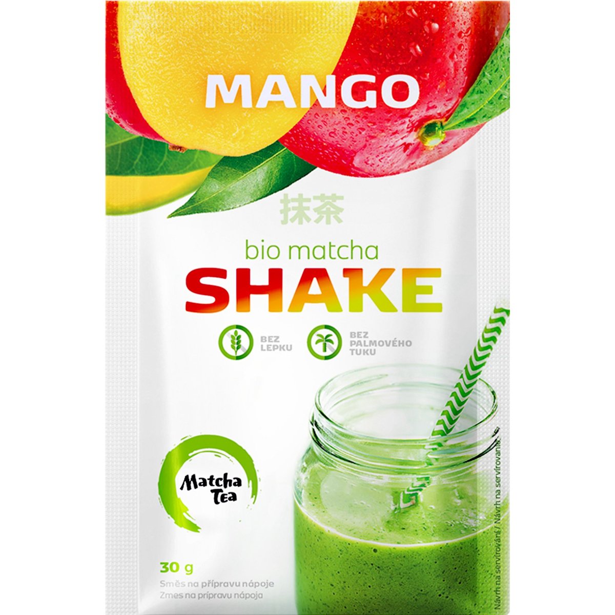 Matcha Tea Bio Matcha Shake 30 g - mango