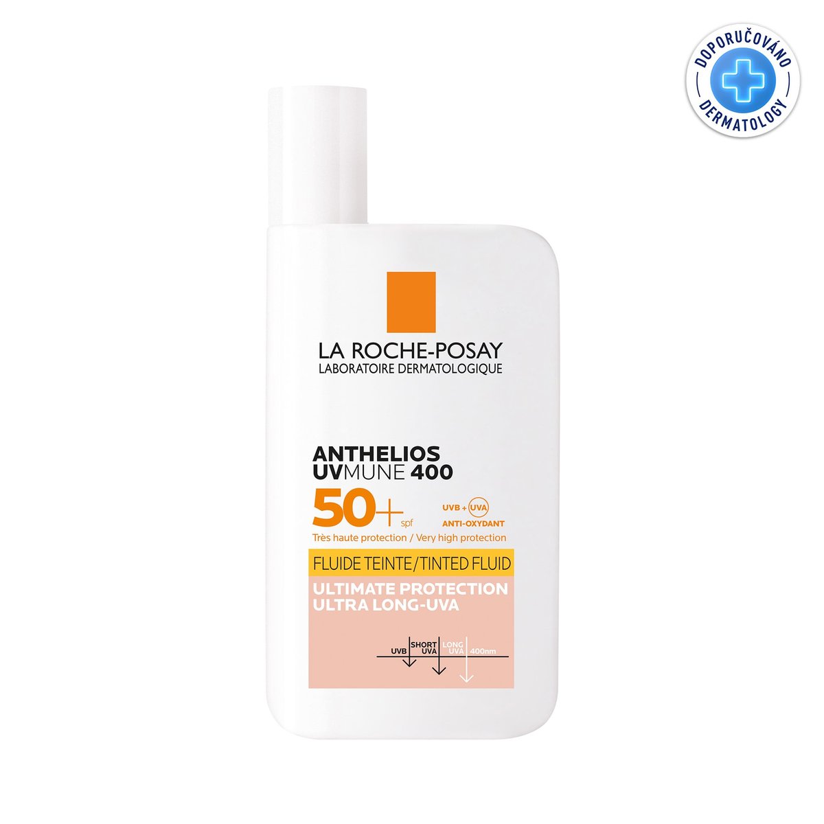 LA ROCHE-POSAY ANTHELIOS Fluid tónovaný SPF50+ 50ml