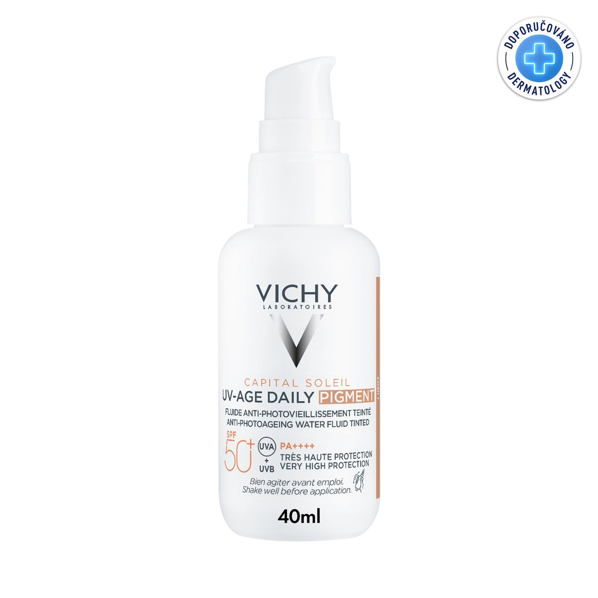 VICHY CAPITAL SOLEIL UV-AGE Fluid tón.SPF50+ 40ml