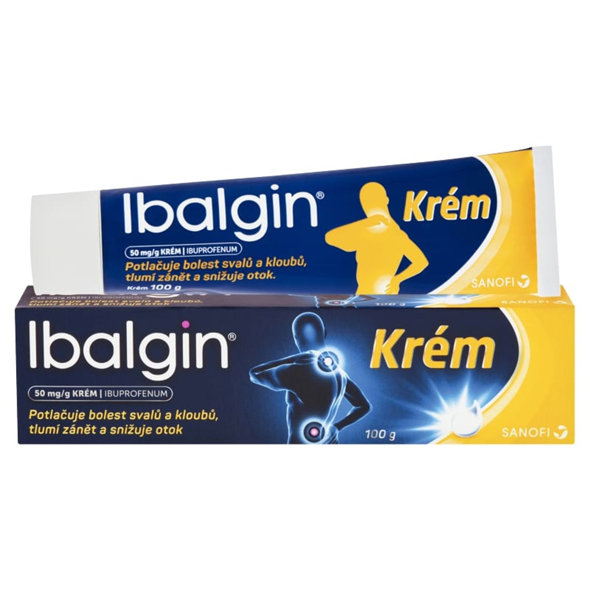 IBALGIN 50MG/G krém 100G