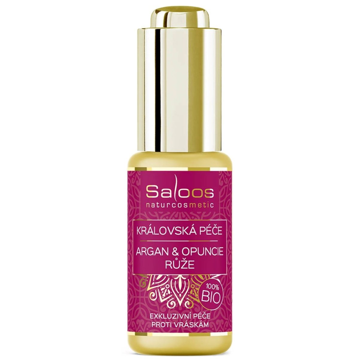 Saloos BIO Královská péče – argan & opuncie & růže