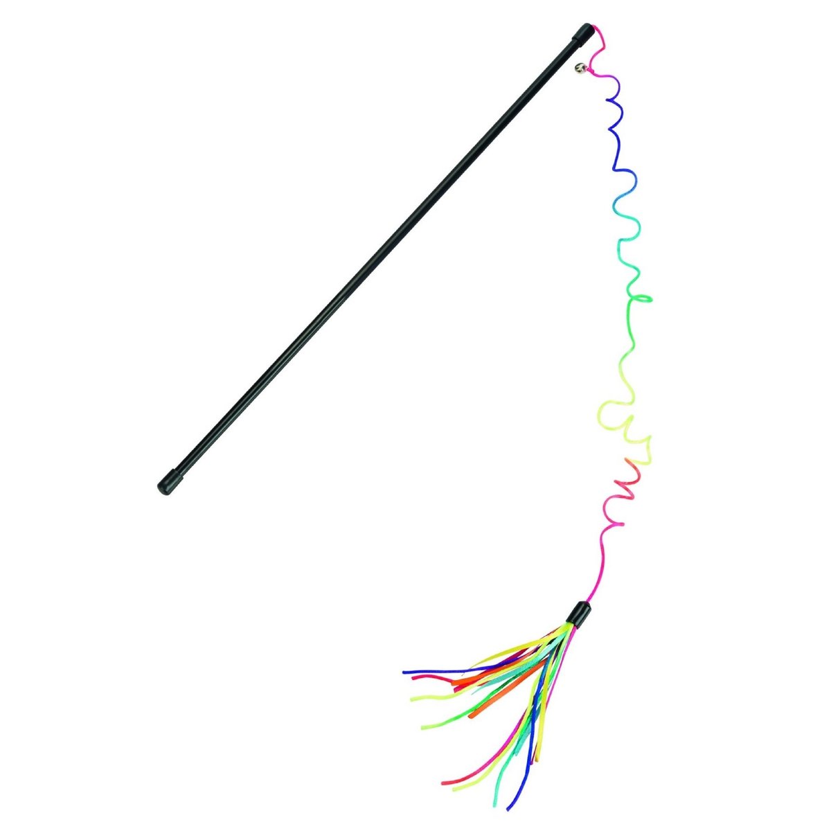 Beeztees Škádlítko pro kočky duhové třásně