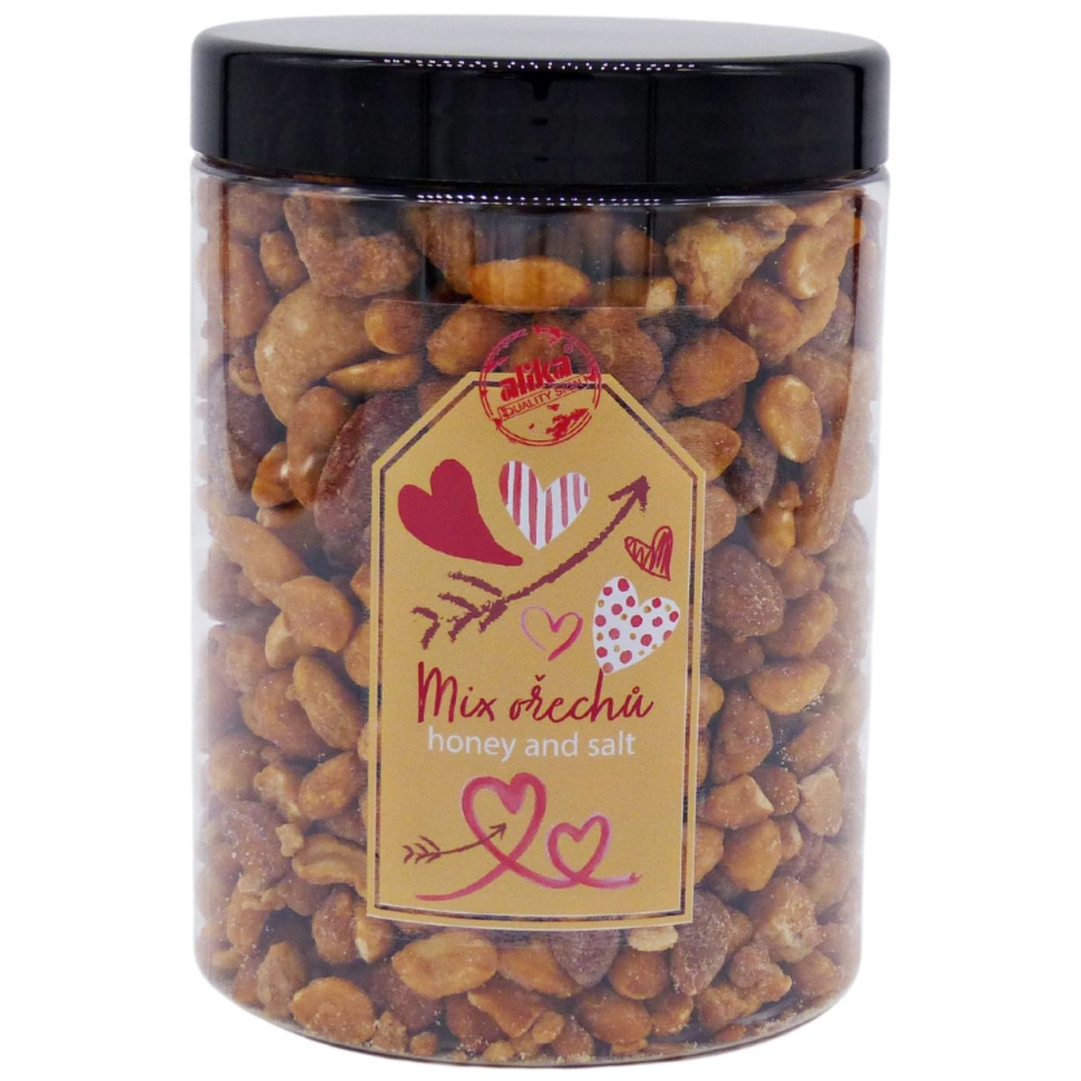 Alika Dóza Mix ořechů v medu a soli