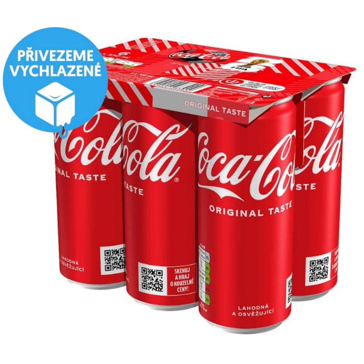 Coca-Cola (6x0,33 l) plech