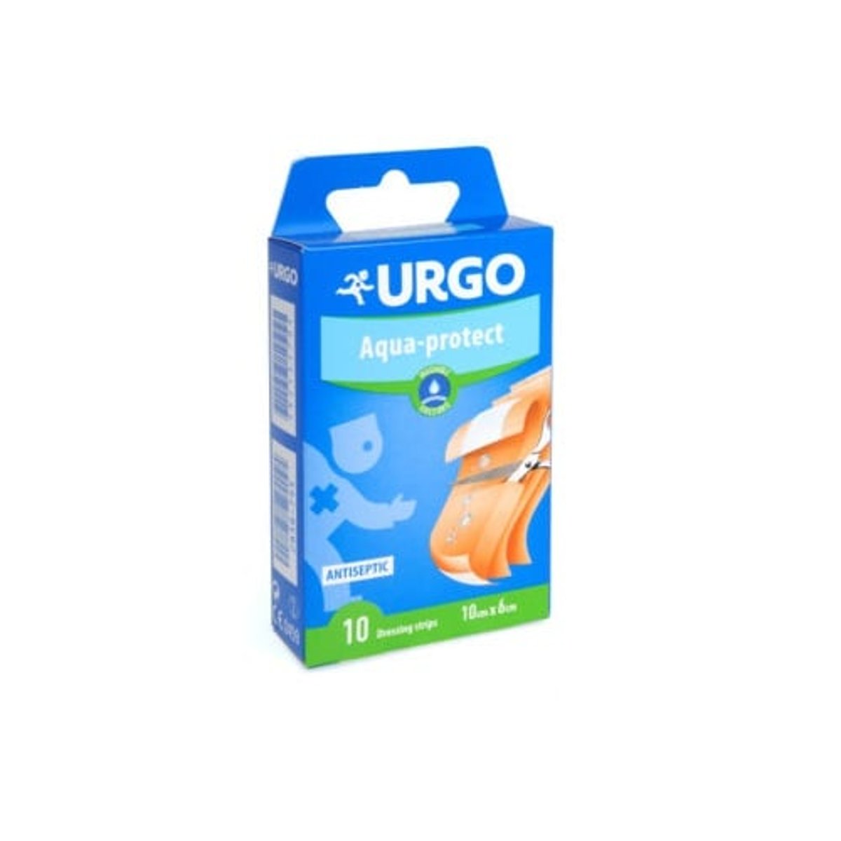 URGO AQUA PROTECT Omyvatelná 10x6cm 10ks