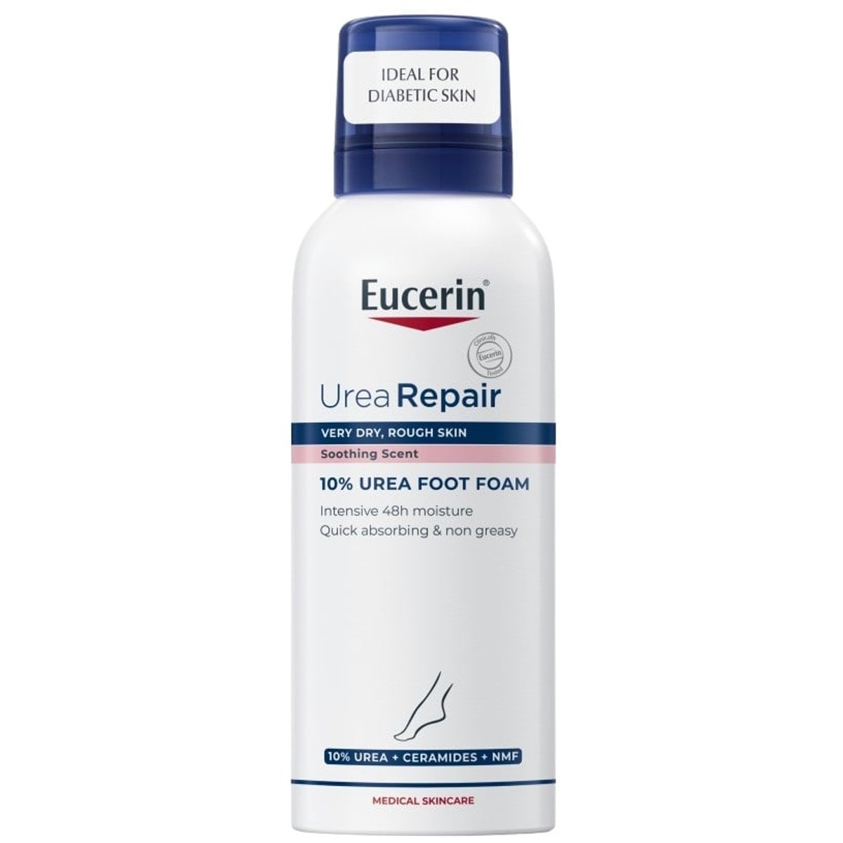 Eucerin UreaRepair PLUS pěna na nohy 10%Urea 150ml