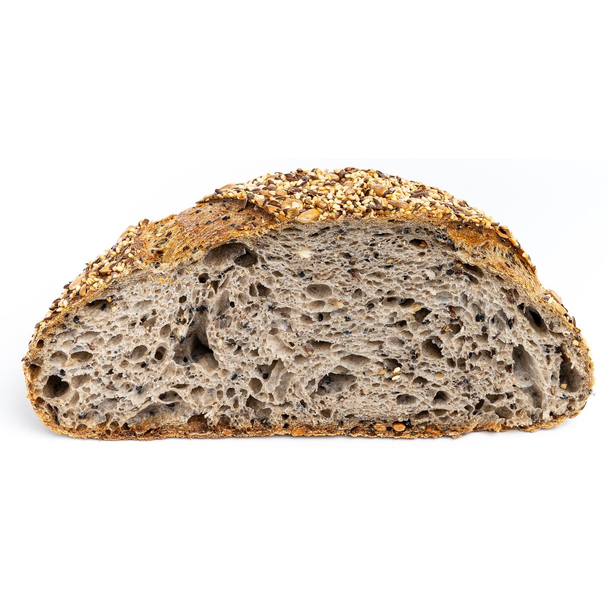 Zrno zrnko ZRNO kvasový chléb – půlka