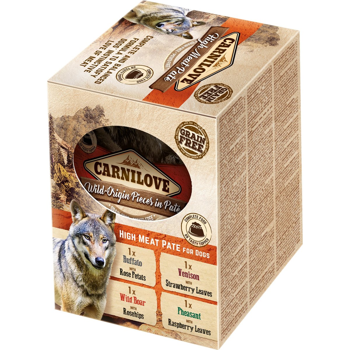 Carnilove Dog Pouch Paté Multipack 4 x 300g