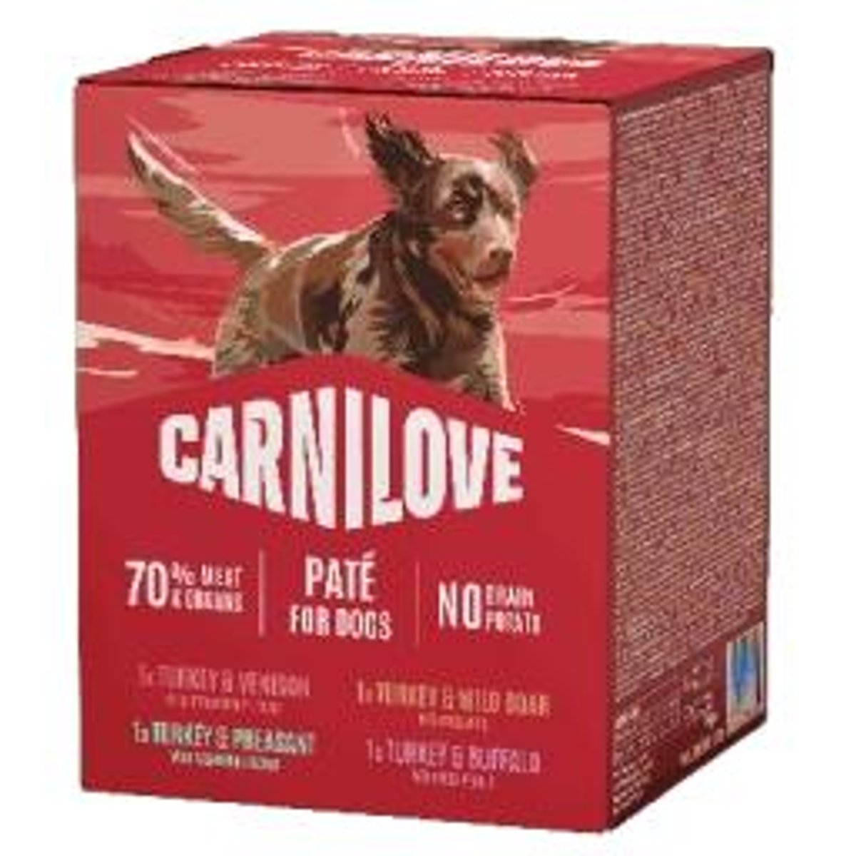 Levně Carnilove Paté kapsičky pro psy (4×300 g)