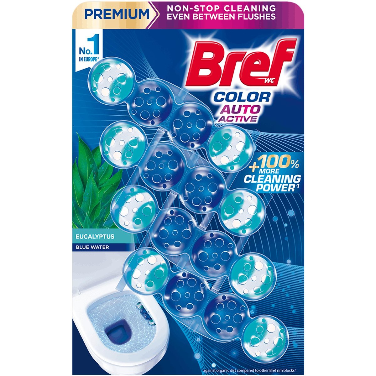 Bref Color Aktiv Eucalyptus WC blok