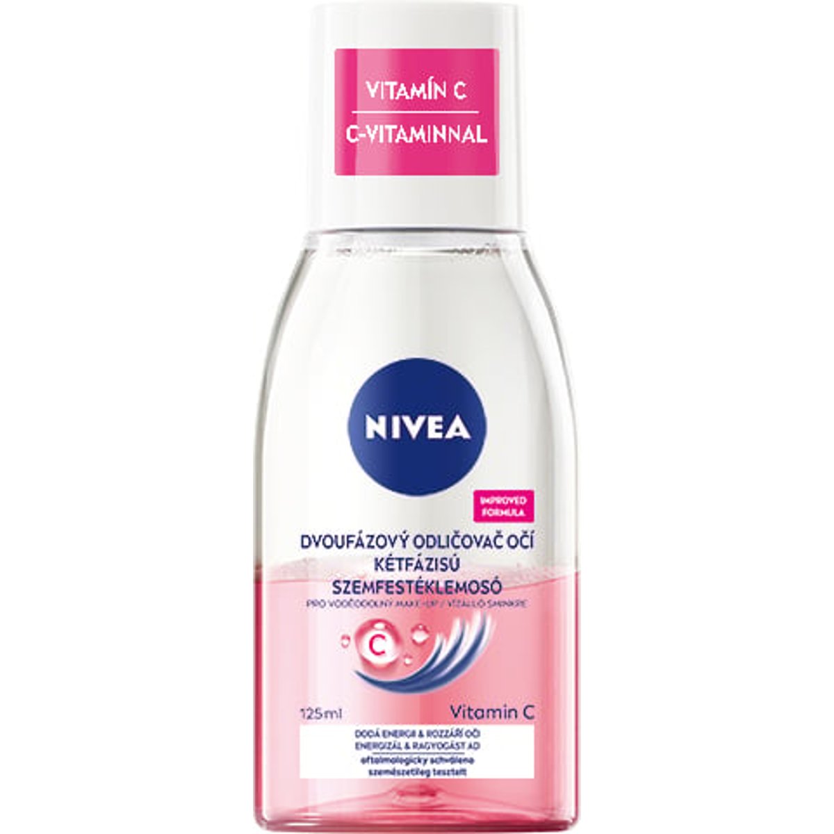 Nivea Rose Touch dvoufázový odličovač očí
