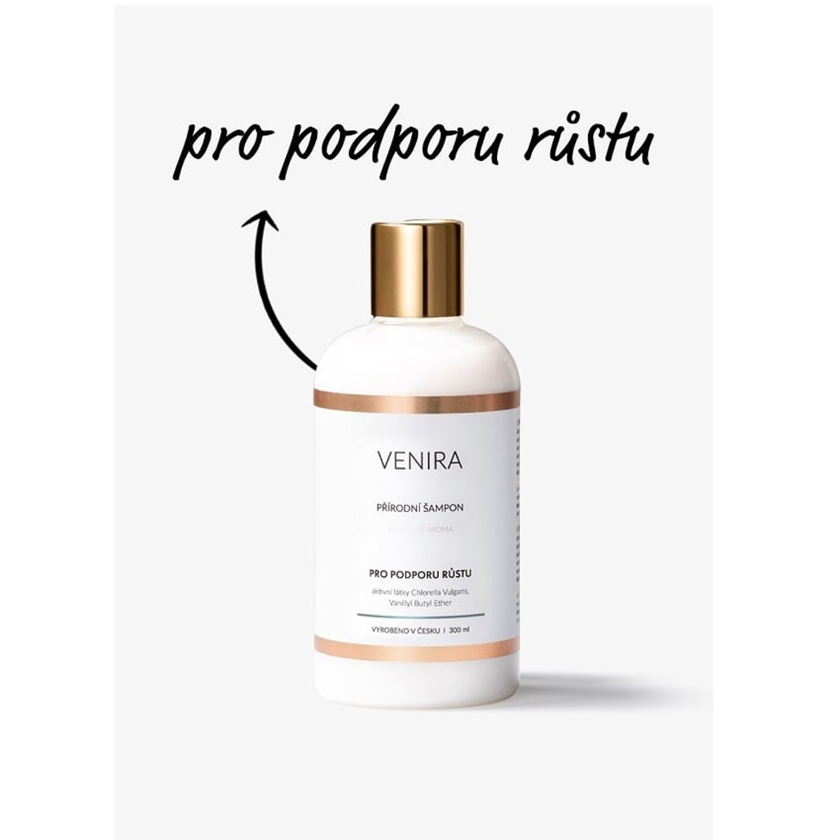 Venira Přírodní šampon pro podporu růstu 300ml