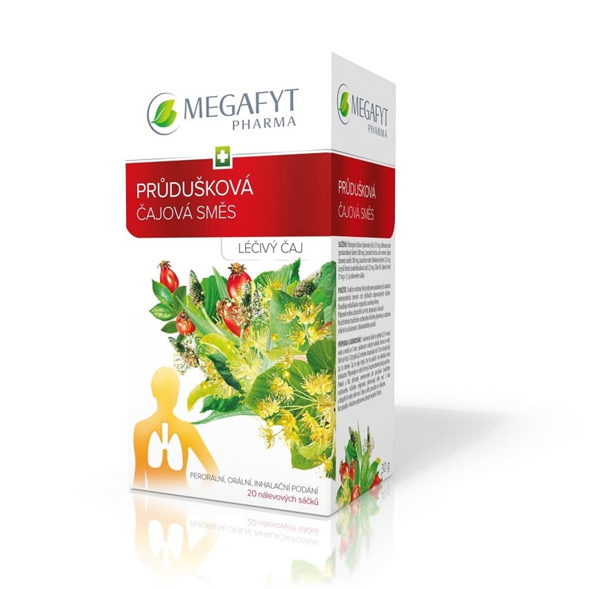 PRŮDUŠKOVÁ ČAJOVÁ SMĚS léčivý čaj 20