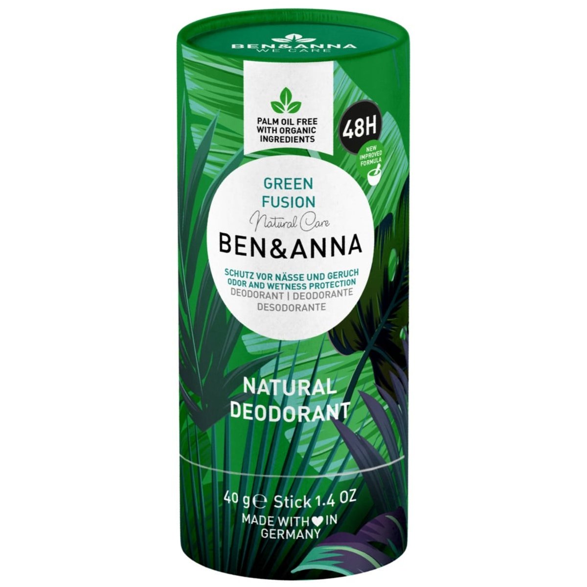 Ben & Anna Tuhý deodorant green fusion