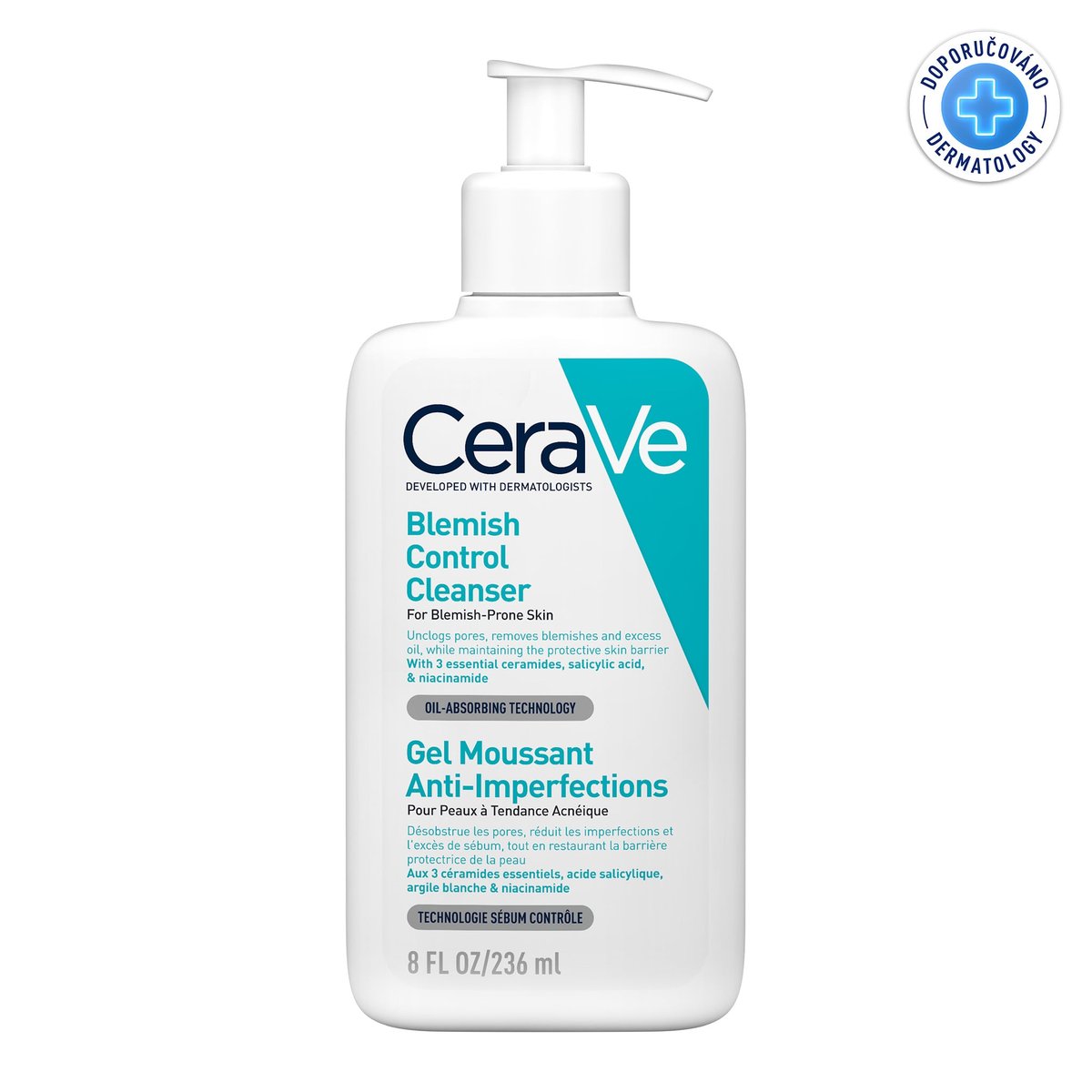 CeraVe Čisticí gel proti nedokonalostem 236ml