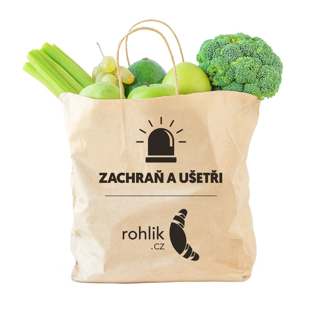 Zachraňujeme ovoce a zeleninu, taška