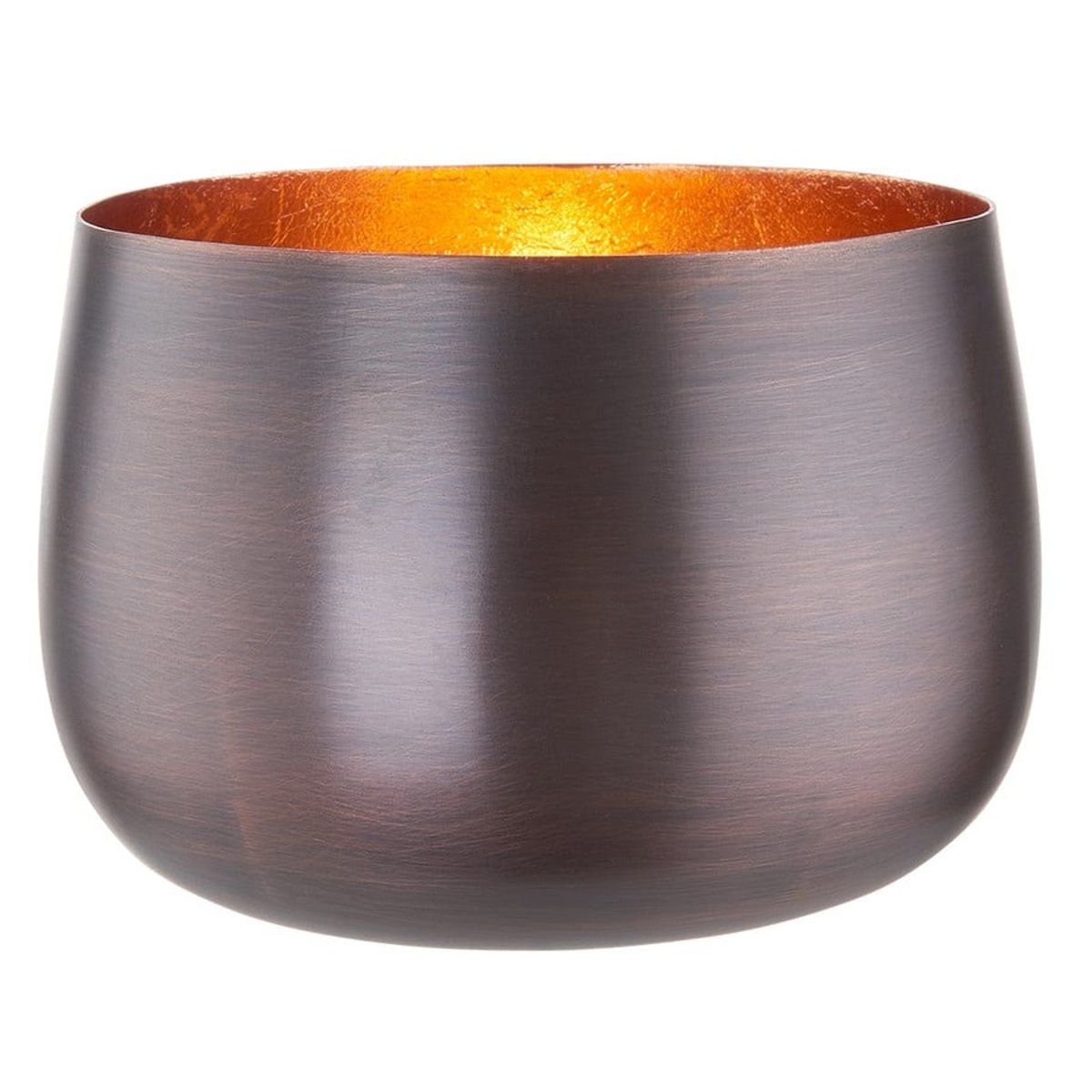 Butlers Dusk Svícen na čajovou svíčku bronzový