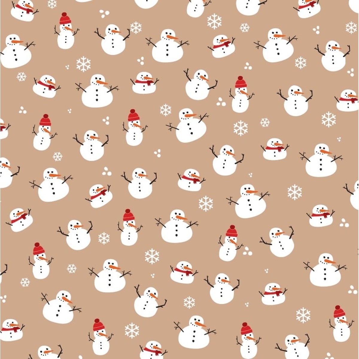 Rohlik.cz Vánoční balicí papír sněhuláci role