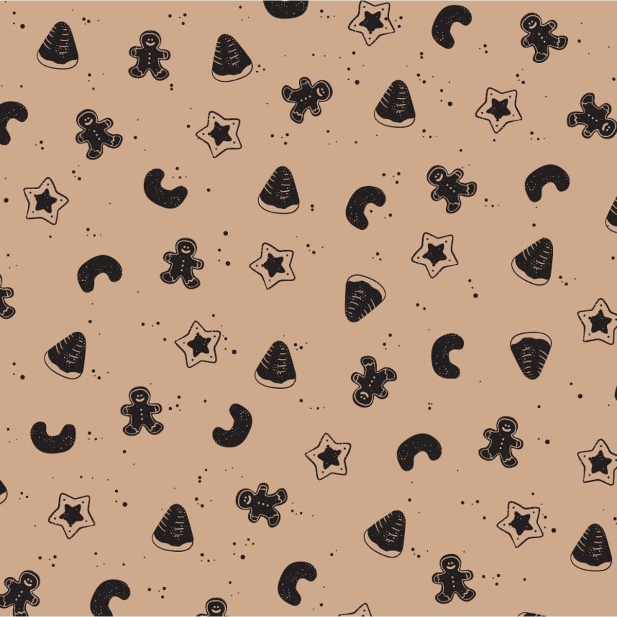 Rohlik.cz Vánoční balicí papír vánoční cukroví role