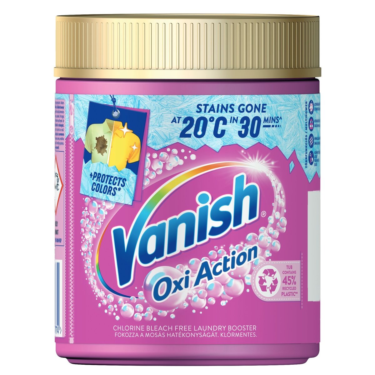 Vanish Oxi Action prášek na odstranění skvrn