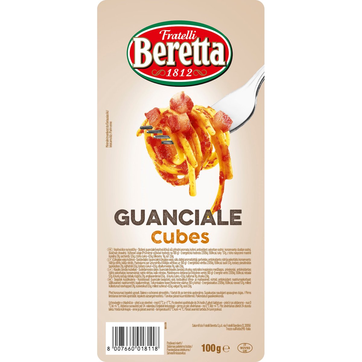 Fratelli Beretta Cubetti di guanciale