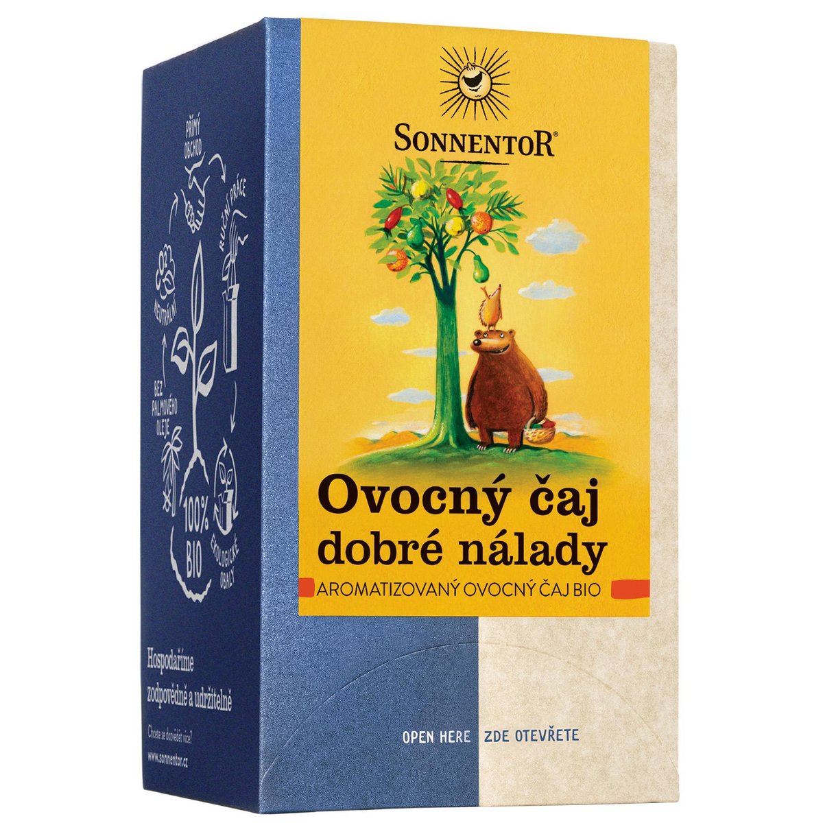Sonnentor BIO ovocný čaj dobré nálady
