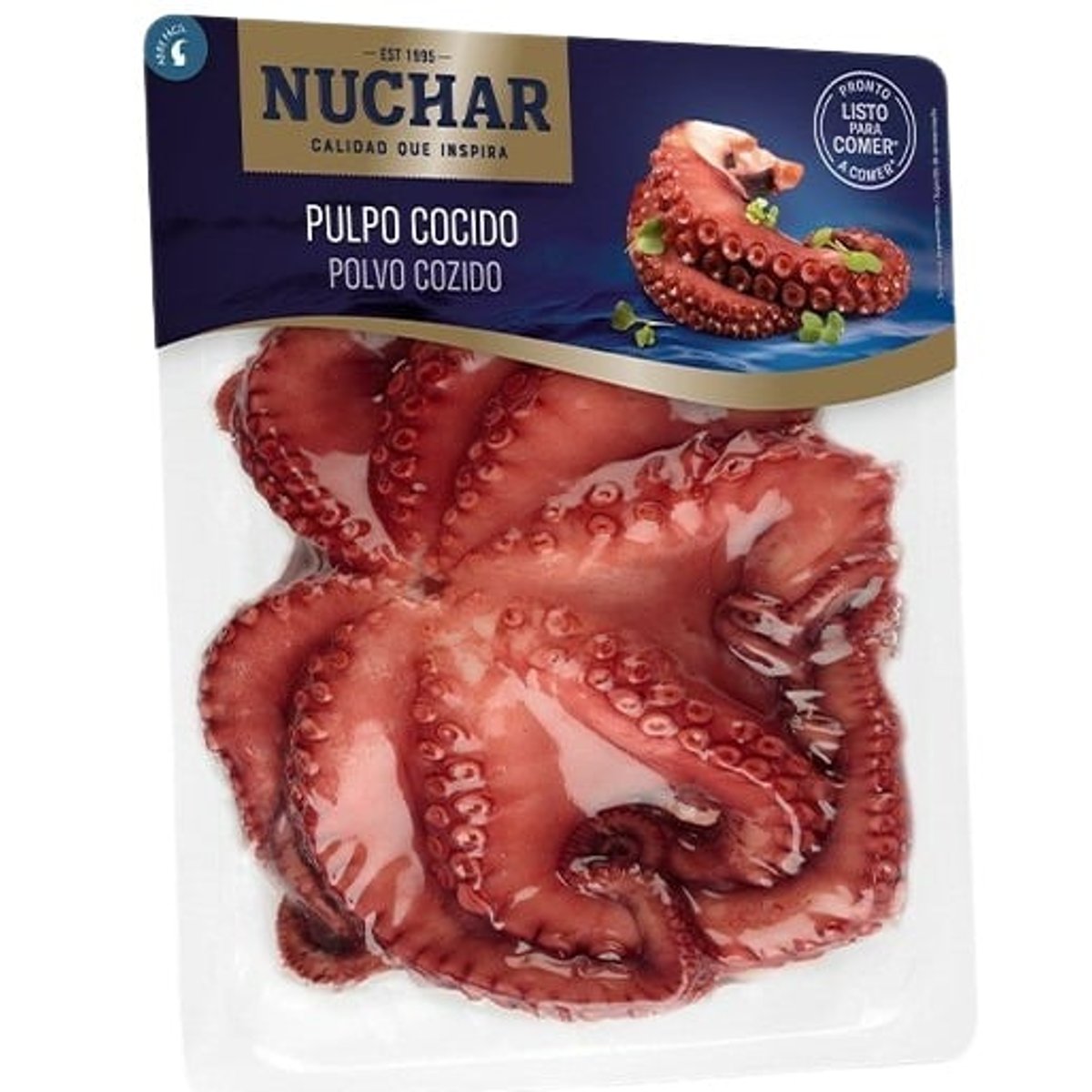 Nuchar Chobotnice vařená celá