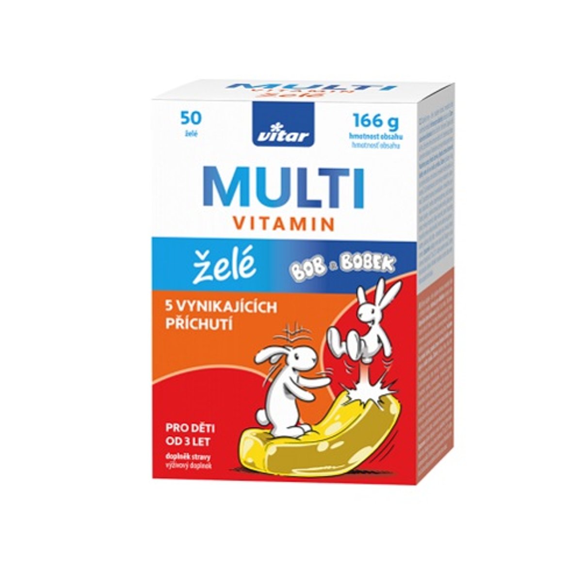 Vitar Kids Multivitamin želé, 50 želé