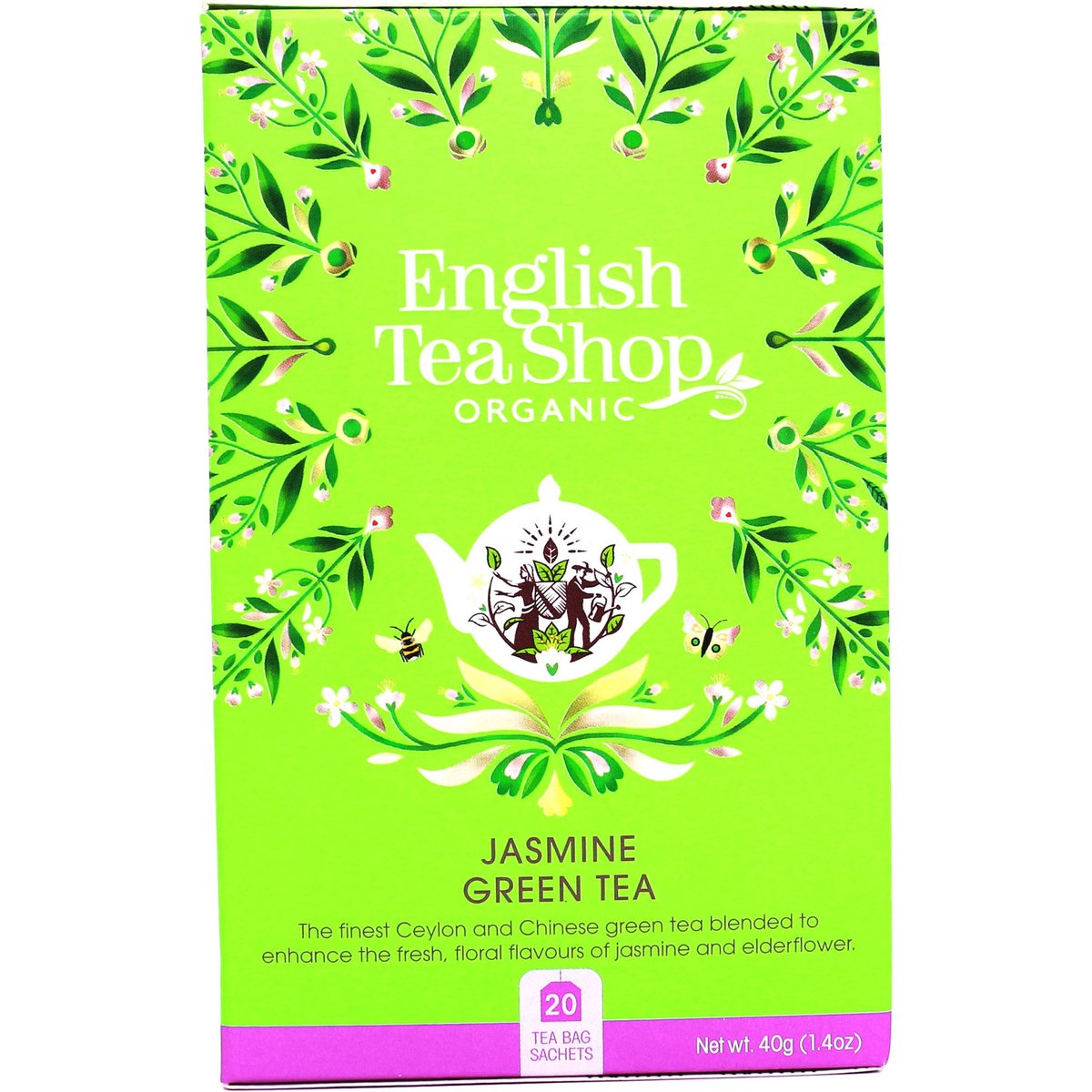 English Tea Shop BIO Jasmín a zelený čaj