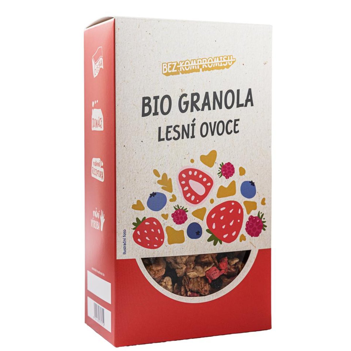 Rohlik.cz BIO Granola lesní ovoce