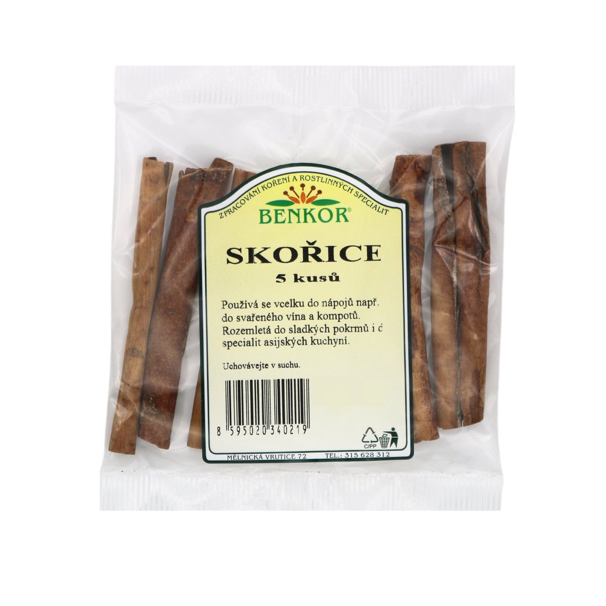 Benkor Skořice celá