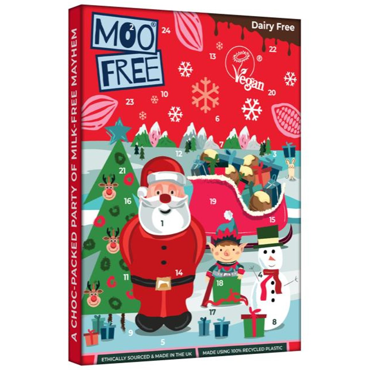 Moo-free Adventní kalendář bez laktózy