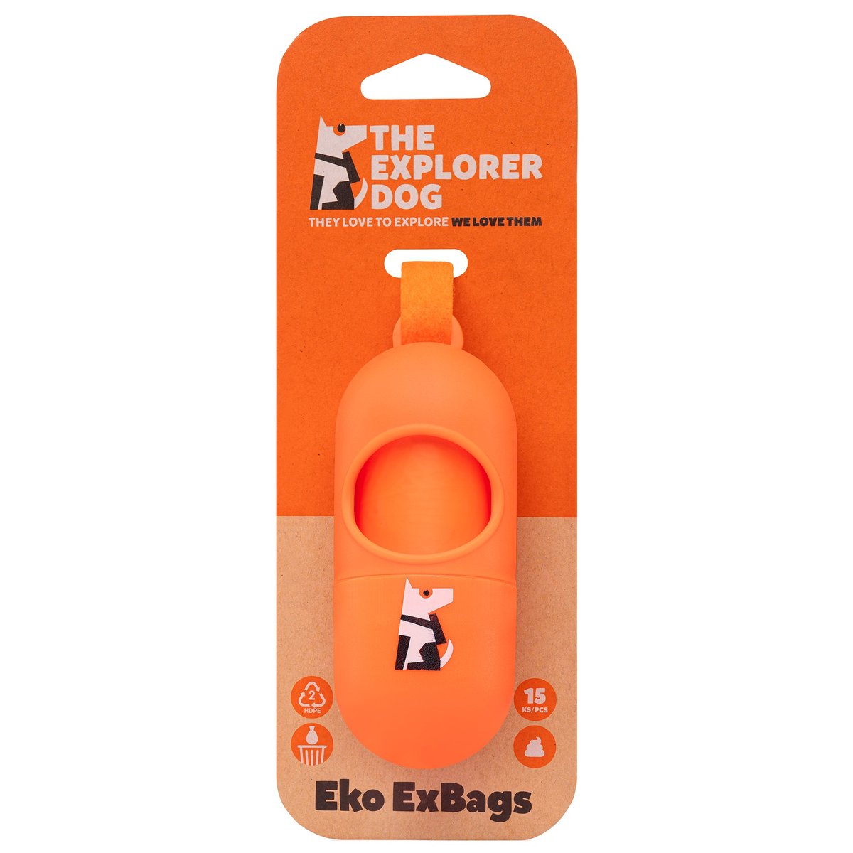 Explorer Dog Zásobník na sáčky na psí exkrementy