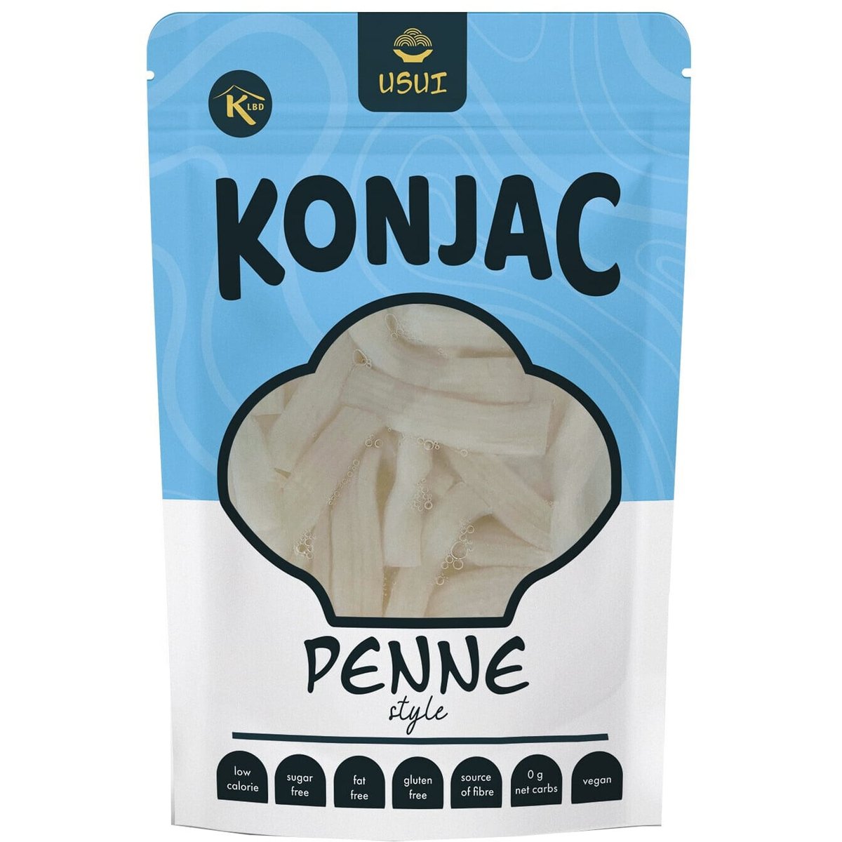 Usui Konjakové penne v nálevu