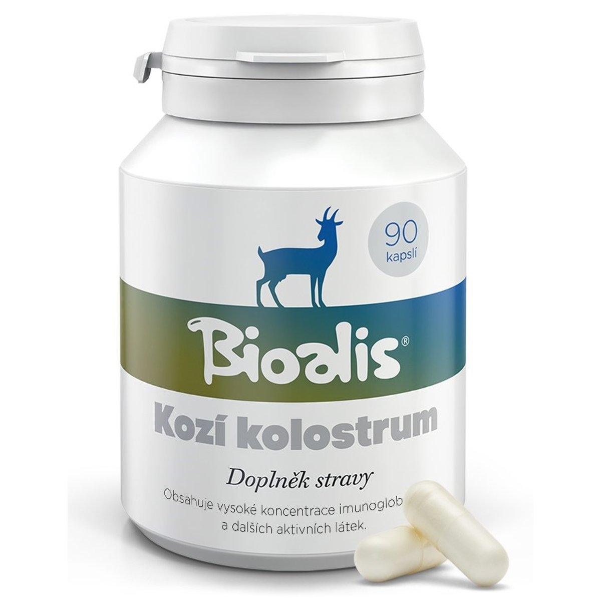 BIOALIS kozí kolostrum cps.90