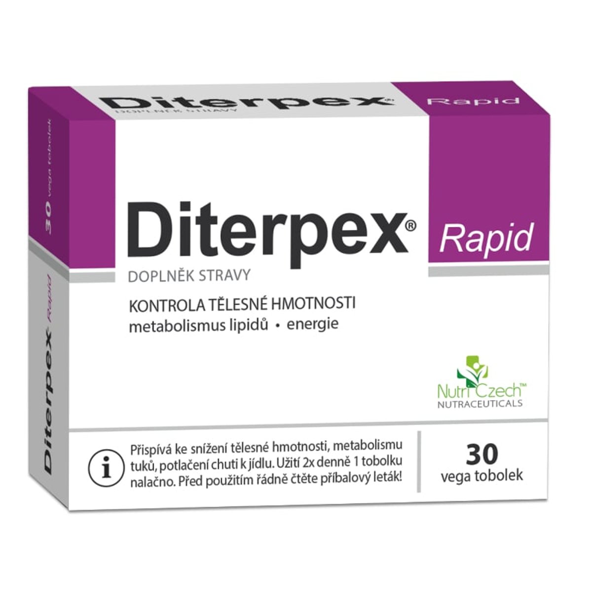 Nutri Czech Diterpex Rapid vega tob.30