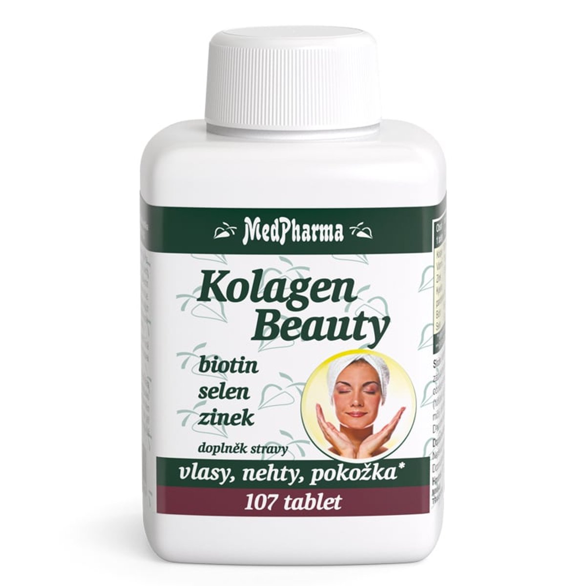 MedPharma Kolagen Beauty biotin selen zin.tbl.107