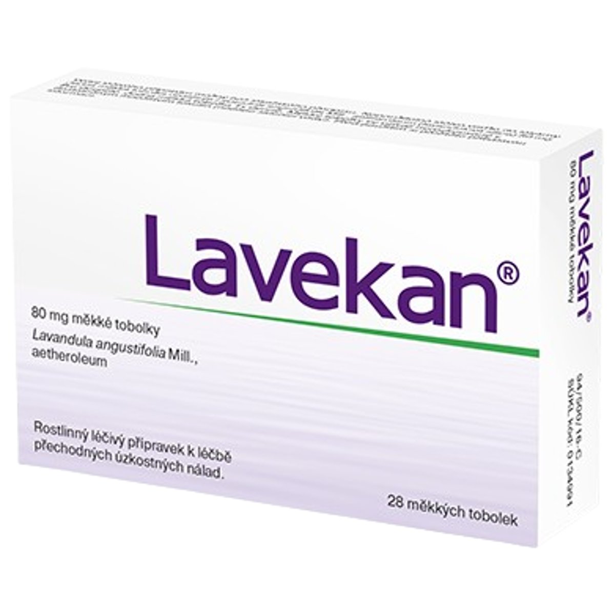 LAVEKAN 80MG Měkká tobolka 28