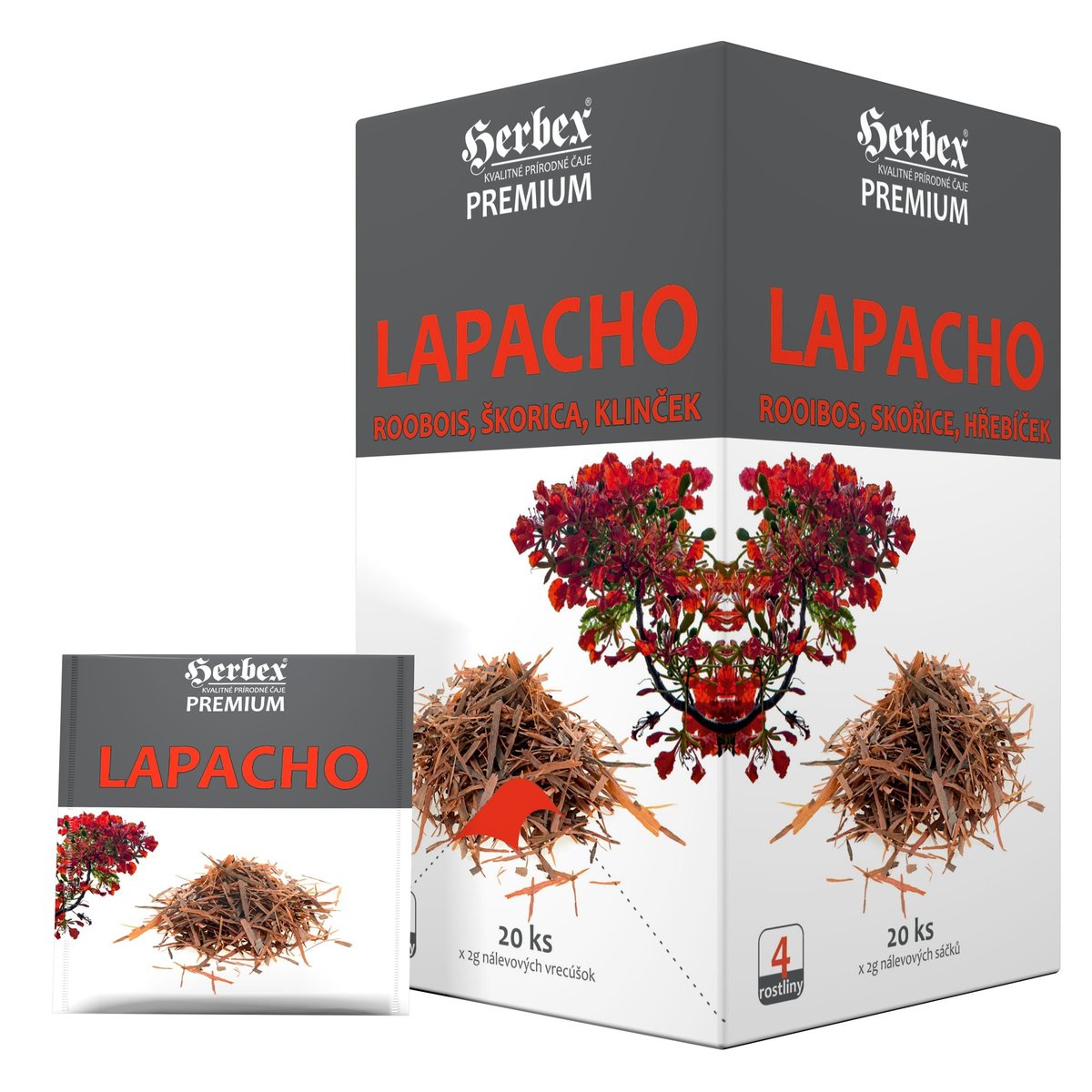 HERBEX Lapacho čaj 20x2g
