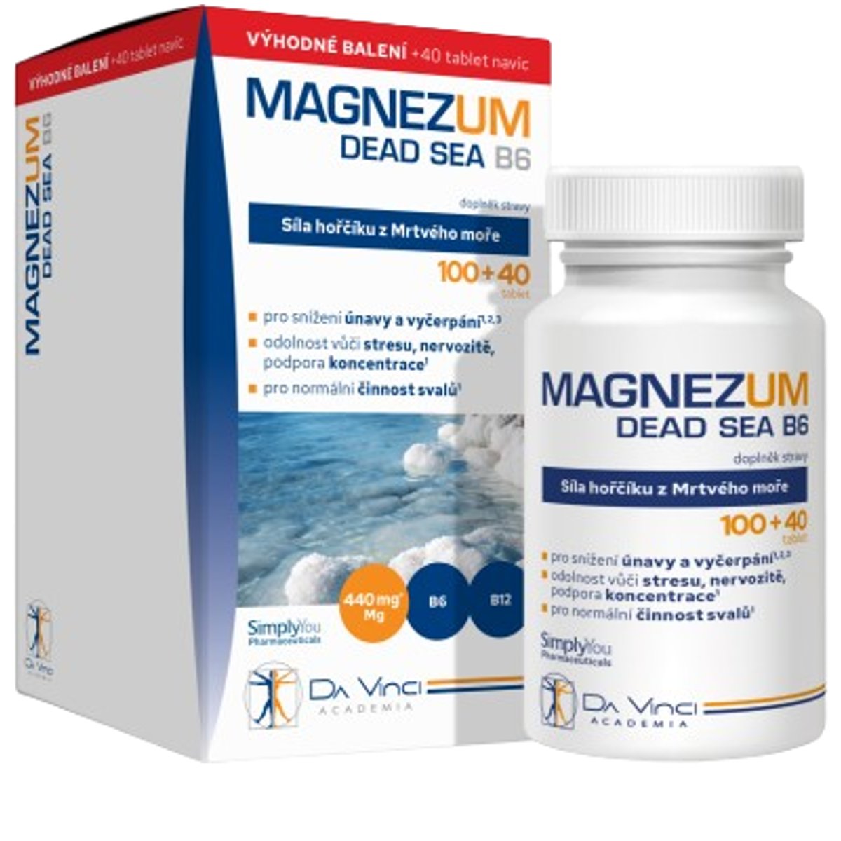 Da Vinci Academia Magnezum Dead Sea, 100+40 tablet