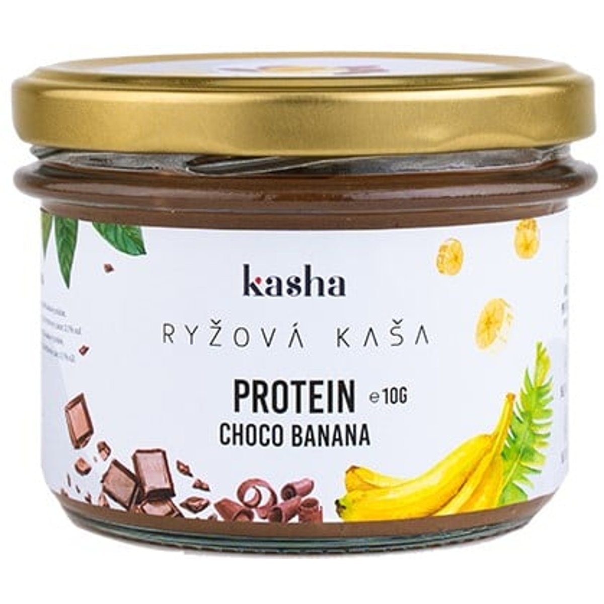 Kasha Protein rýžová kaše s čokoládou a banánem