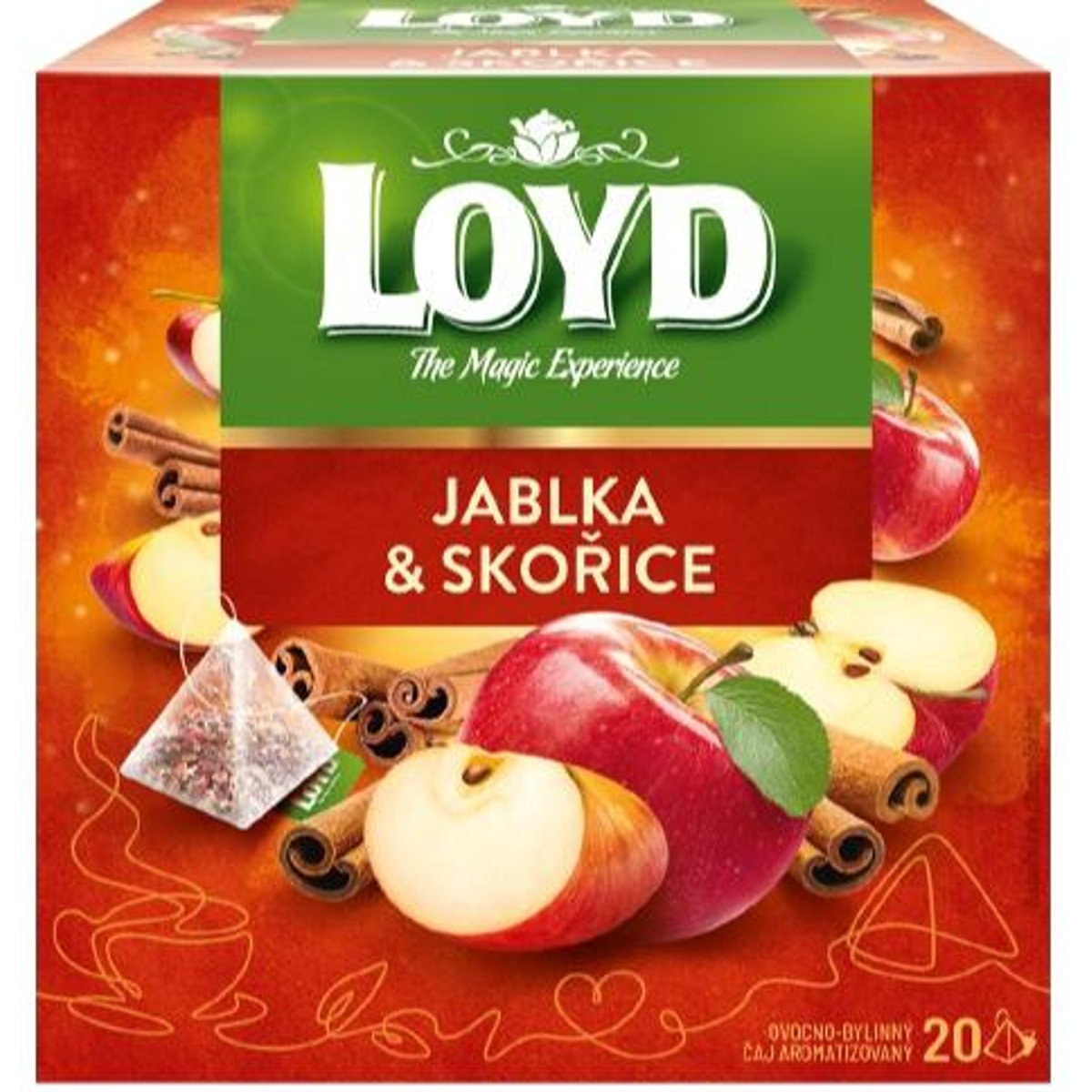 Loyd pyramida Jablko a skořice