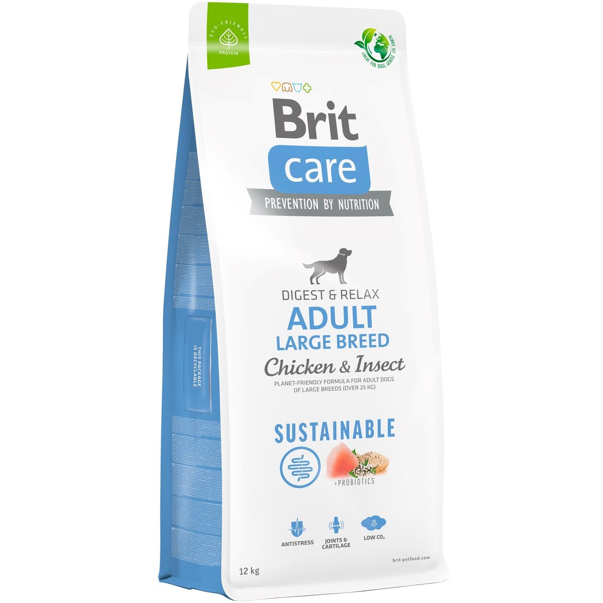 Brit Care Sustainable Adult Large Breed Chicken & Insect pro psy