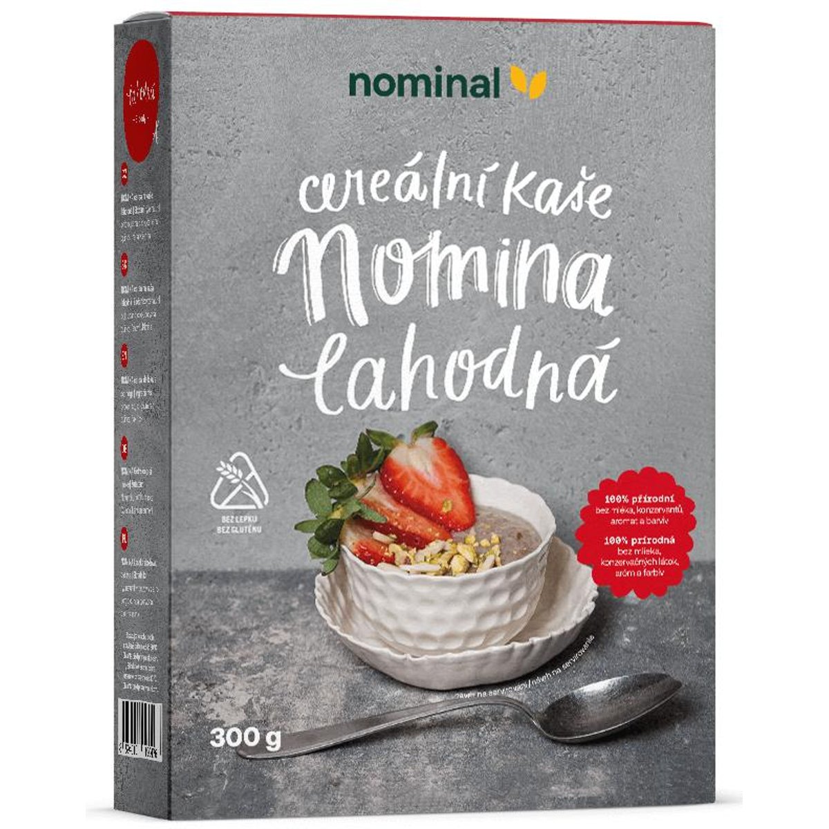 NOMINAL Bezlepková cereální kaše Nomina lahodná