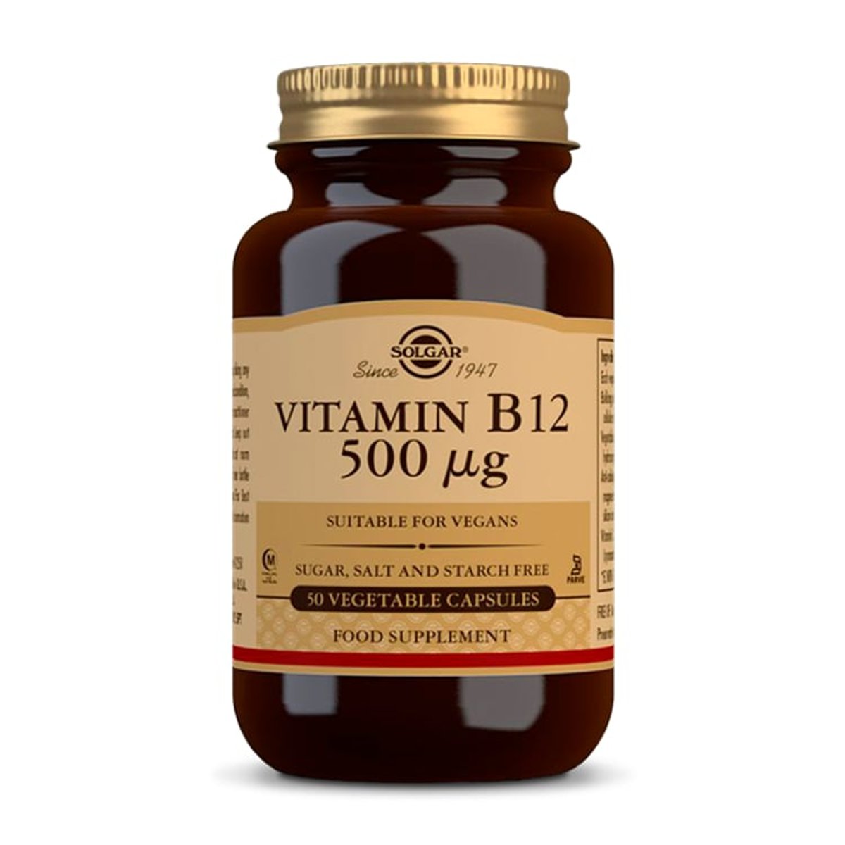 Solgar Vitamin B12 500mcg cps.50