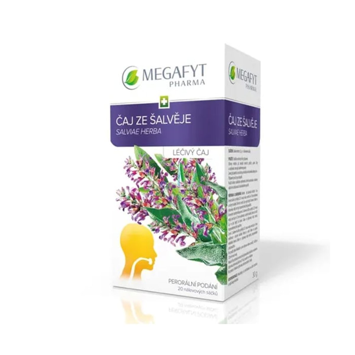 ČAJ ZE ŠALVĚJE léčivý čaj 20