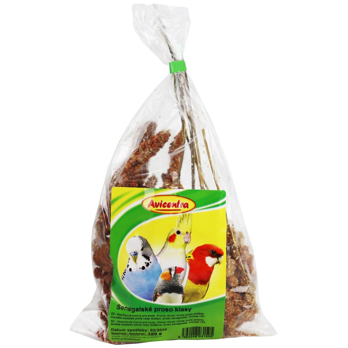 Avicentra Senegalské proso klasy