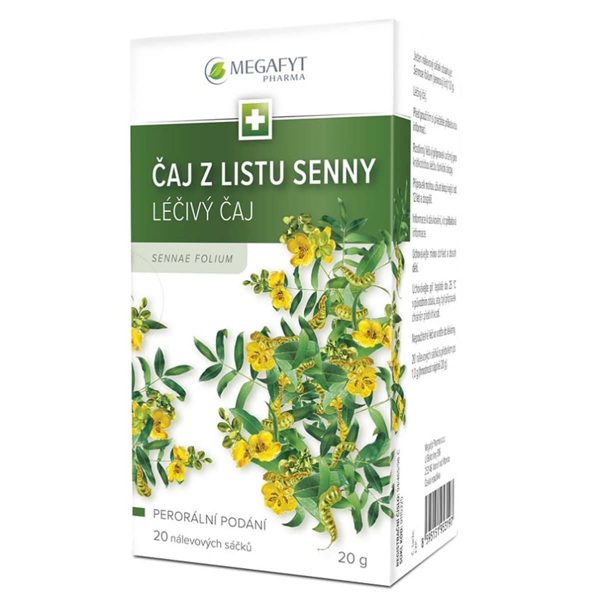 ČAJ Z LISTU SENNY léčivý čaj 20