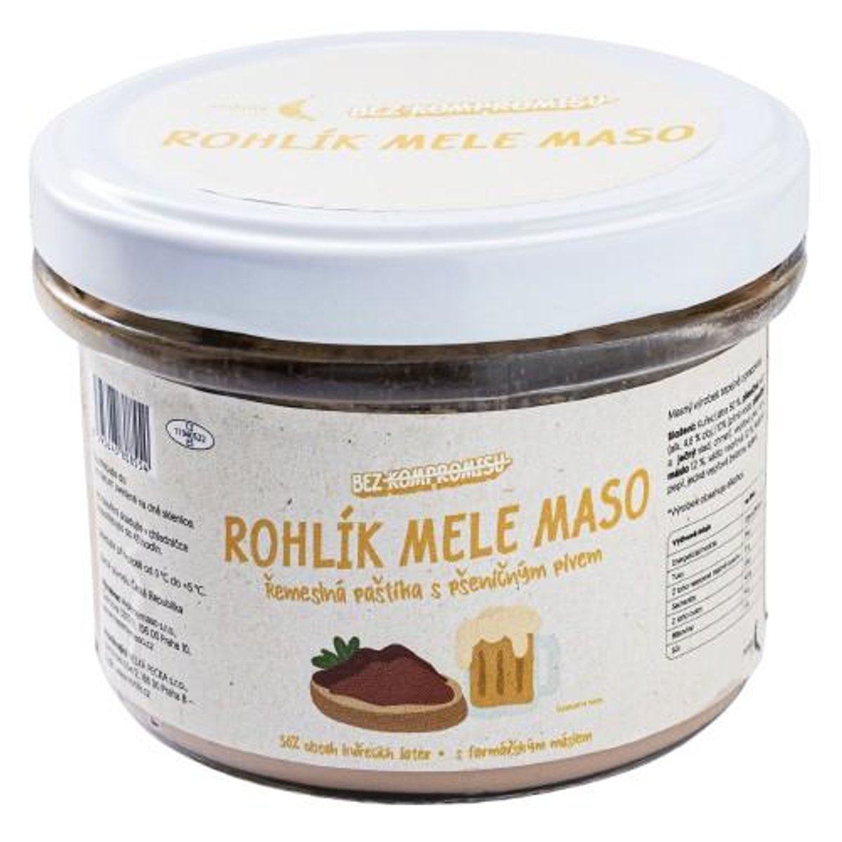 Rohlik.cz Weissbier paštika